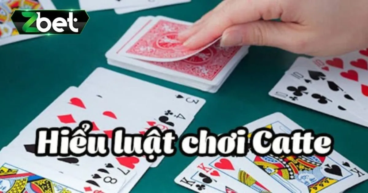 Cách chơi game bài catte đơn giản dễ thắng cho tân binh