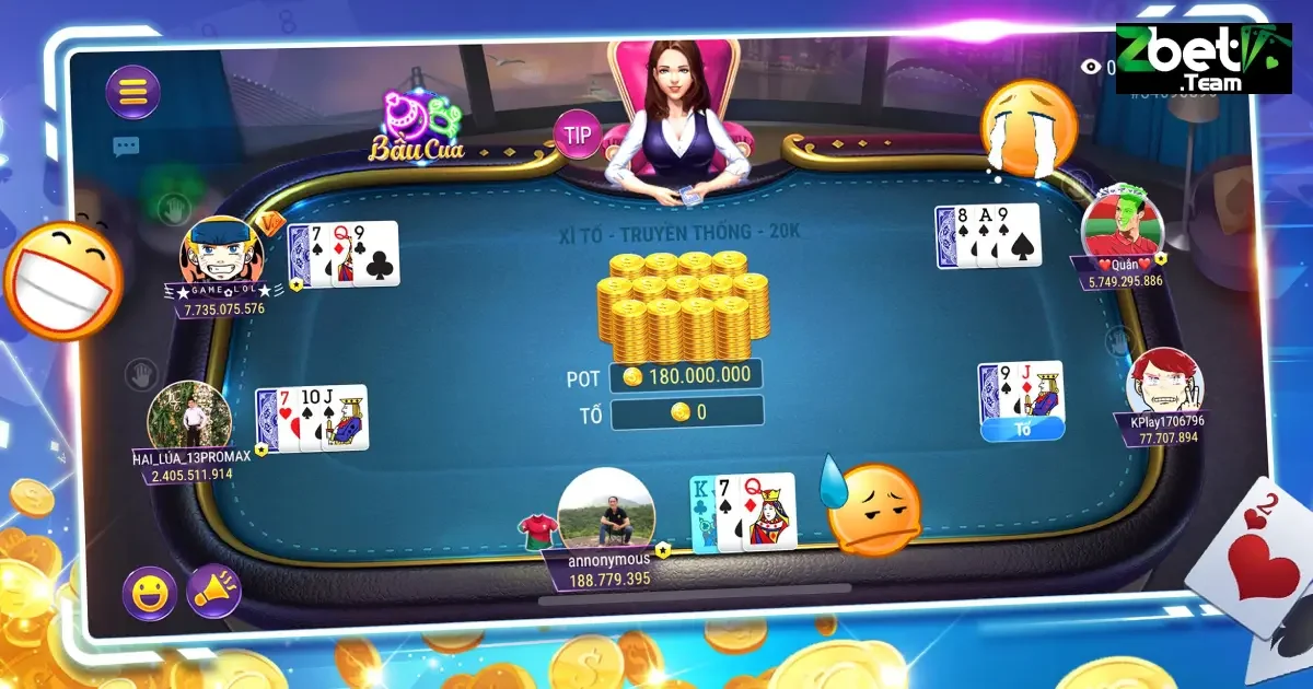 Cách tham gia và chơi game bài xì tố tại Zbet hiệu quả