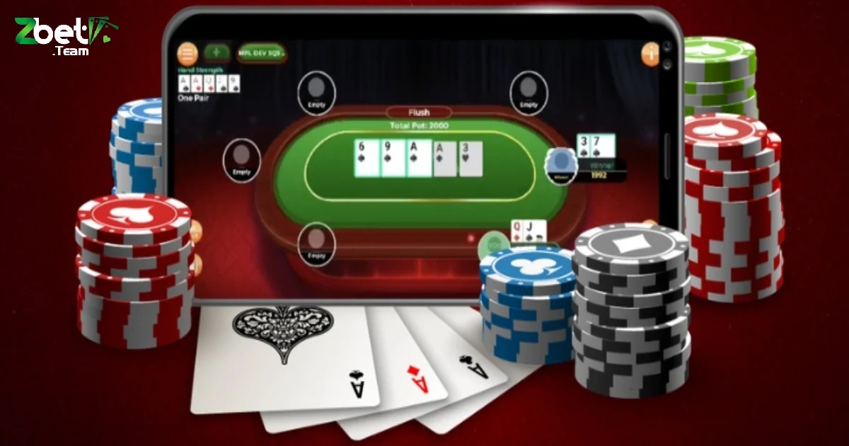 Chiến thuật cược mạnh và phân tích bài trong Poker