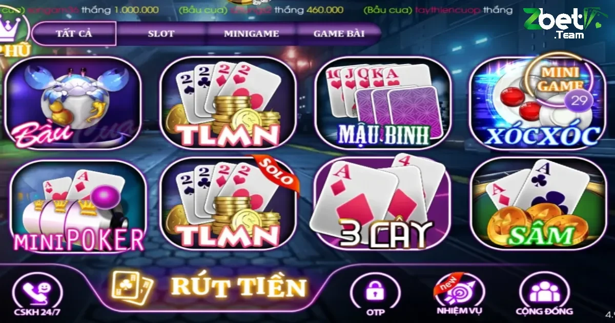 So Sánh Game Bài Trên Nền Tảng Khác Với Trải Nghiệm Tại Zbet